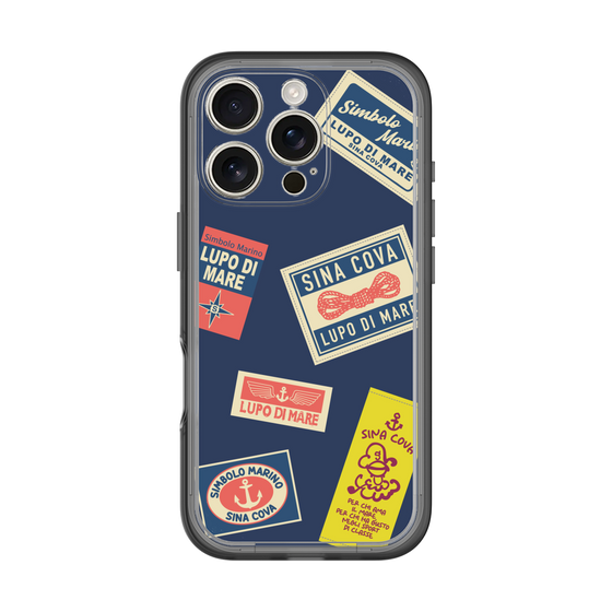 スリムプロテクションプレミアムケース［ SINA COVA - ヴィンテージ ］