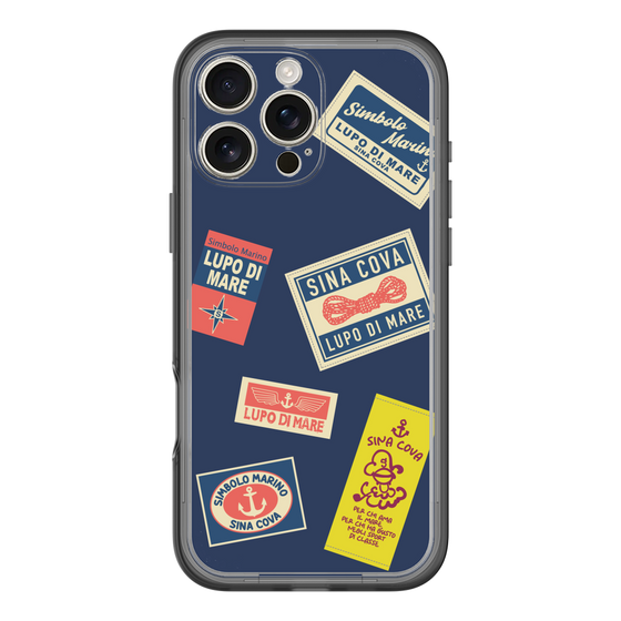 スリムプロテクションプレミアムケース［ SINA COVA - ヴィンテージ ］