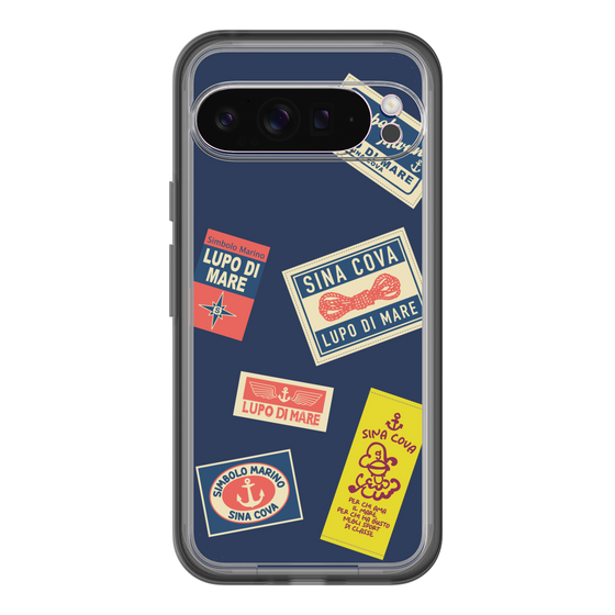 スリムプロテクションプレミアムケース［ SINA COVA - ヴィンテージ ］