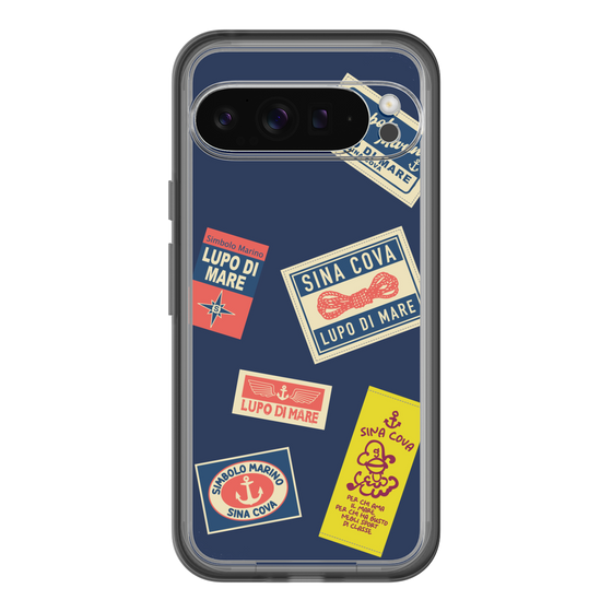 スリムプロテクションプレミアムケース［ SINA COVA - ヴィンテージ ］