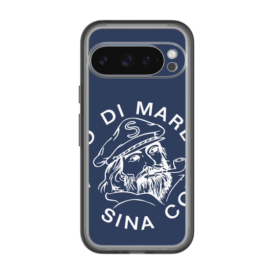 スリムプロテクションプレミアムケース［ SINA COVA - マリンロゴ ］