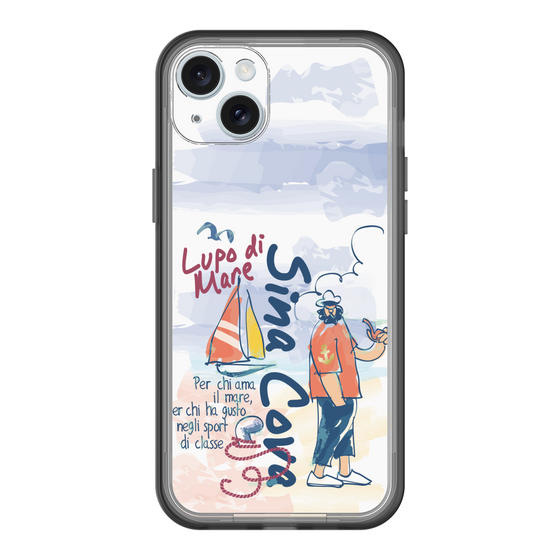 スリムプロテクションプレミアムケース［ SINA COVA - マリンテイスト ］