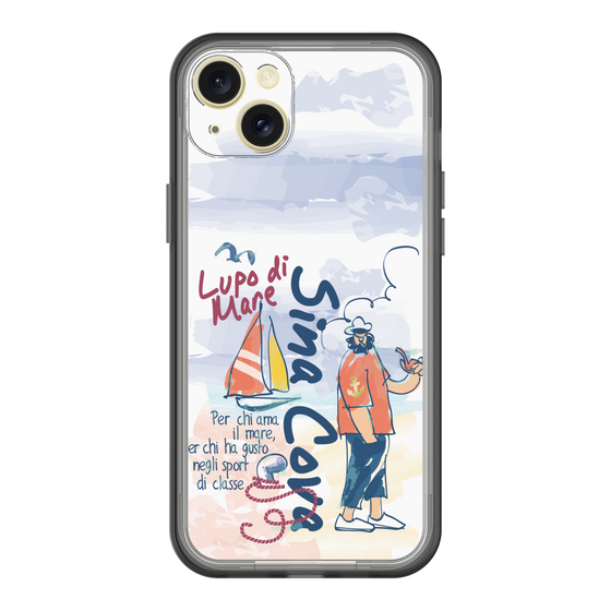 スリムプロテクションプレミアムケース［ SINA COVA - マリンテイスト ］