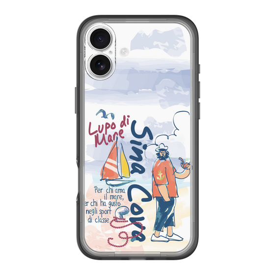 スリムプロテクションプレミアムケース［ SINA COVA - マリンテイスト ］