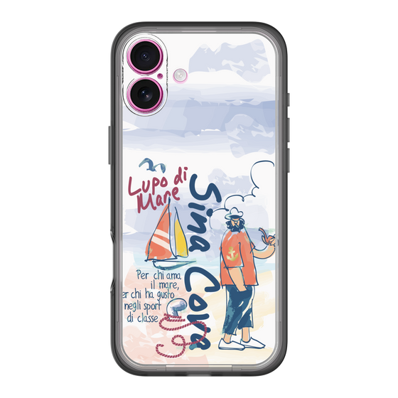 スリムプロテクションプレミアムケース［ SINA COVA - マリンテイスト ］