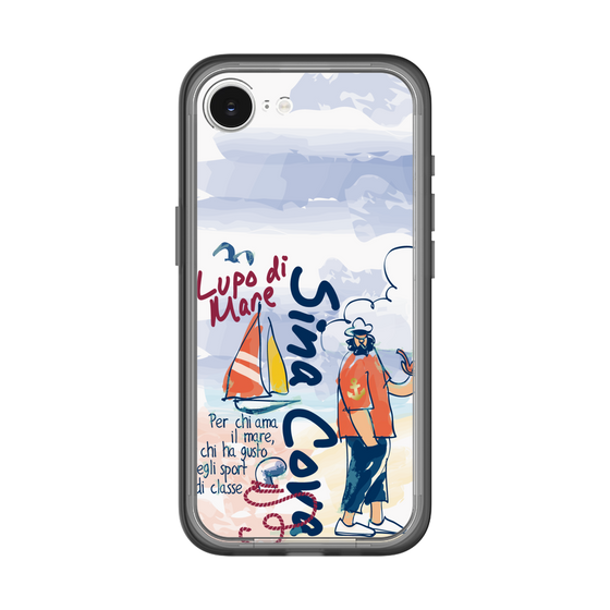 スリムプロテクションプレミアムケース［ SINA COVA - マリンテイスト ］