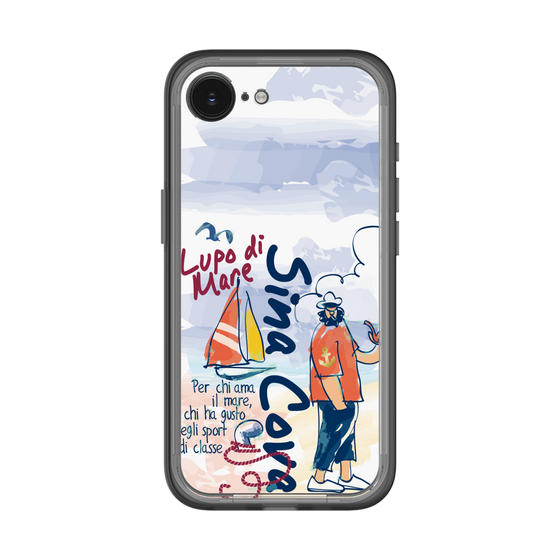 スリムプロテクションプレミアムケース［ SINA COVA - マリンテイスト ］