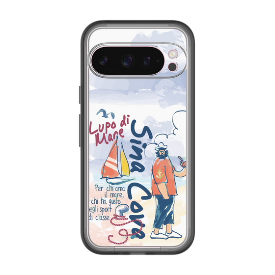 スリムプロテクションプレミアムケース［ SINA COVA - マリンテイスト ］