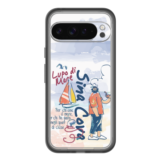 スリムプロテクションプレミアムケース［ SINA COVA - マリンテイスト ］