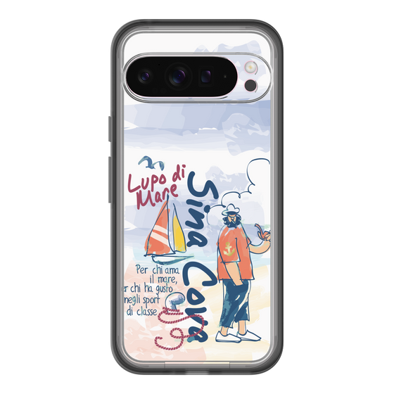 スリムプロテクションプレミアムケース［ SINA COVA - マリンテイスト ］