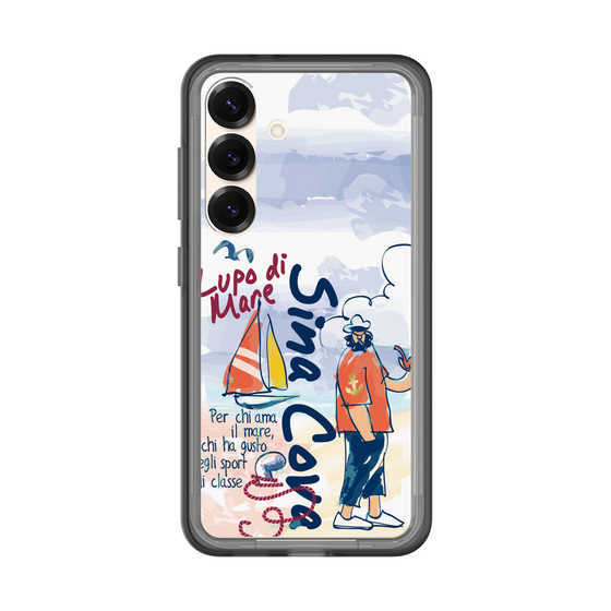 スリムプロテクションプレミアムケース［ SINA COVA - マリンテイスト ］