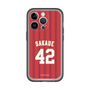 スリムプロテクションプレミアムケース［ 楽天イーグルス - #42 Sakaue - ビジター ］