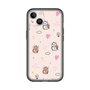 スリムプロテクションプレミアムケース［ ビリケン - 総柄 - ピンク ］