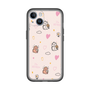 スリムプロテクションプレミアムケース［ ビリケン - 総柄 - ピンク ］