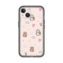 スリムプロテクションプレミアムケース［ ビリケン - 総柄 - ピンク ］