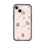 スリムプロテクションプレミアムケース［ ビリケン - 総柄 - ピンク ］