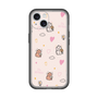 スリムプロテクションプレミアムケース［ ビリケン - 総柄 - ピンク ］