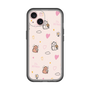 スリムプロテクションプレミアムケース［ ビリケン - 総柄 - ピンク ］