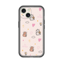 スリムプロテクションプレミアムケース［ ビリケン - 総柄 - ピンク ］