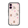 スリムプロテクションプレミアムケース［ ビリケン - 総柄 - ピンク ］