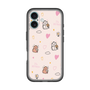 スリムプロテクションプレミアムケース［ ビリケン - 総柄 - ピンク ］