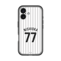 スリムプロテクションプレミアムケース［ 千葉ロッテマリーンズ - #77 NISHIOKA ］