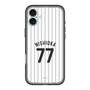 スリムプロテクションプレミアムケース［ 千葉ロッテマリーンズ - #77 NISHIOKA ］
