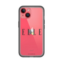 スリムプロテクションプレミアムケース［ ELLE×ポムポムプリン - ロゴ ］