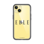 スリムプロテクションプレミアムケース［ ELLE×ポムポムプリン - ロゴ ］