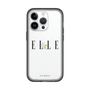 スリムプロテクションプレミアムケース［ ELLE×ポムポムプリン - ロゴ ］