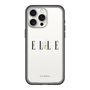 スリムプロテクションプレミアムケース［ ELLE×ポムポムプリン - ロゴ ］