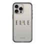 スリムプロテクションプレミアムケース［ ELLE×ポムポムプリン - ロゴ ］