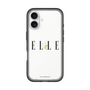 スリムプロテクションプレミアムケース［ ELLE×ポムポムプリン - ロゴ ］