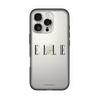 スリムプロテクションプレミアムケース［ ELLE×ポムポムプリン - ロゴ ］