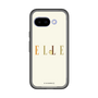 スリムプロテクションプレミアムケース［ ELLE×ポムポムプリン - ロゴ - ベージュ ］