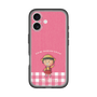スリムプロテクションプレミアムケース［ ちびまる子ちゃん - ピンクチェック ］