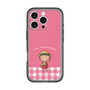 スリムプロテクションプレミアムケース［ ちびまる子ちゃん - ピンクチェック ］