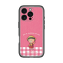 スリムプロテクションプレミアムケース［ ちびまる子ちゃん - ピンクチェック ］