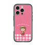 スリムプロテクションプレミアムケース［ ちびまる子ちゃん - ピンクチェック ］