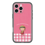 スリムプロテクションプレミアムケース［ ちびまる子ちゃん - ピンクチェック ］