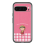 スリムプロテクションプレミアムケース［ ちびまる子ちゃん - ピンクチェック ］