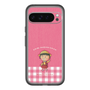 スリムプロテクションプレミアムケース［ ちびまる子ちゃん - ピンクチェック ］