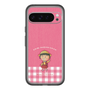 スリムプロテクションプレミアムケース［ ちびまる子ちゃん - ピンクチェック ］