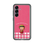 スリムプロテクションプレミアムケース［ ちびまる子ちゃん - ピンクチェック ］