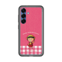 スリムプロテクションプレミアムケース［ ちびまる子ちゃん - ピンクチェック ］
