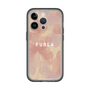 スリムプロテクションプレミアムケース［ FURLA - FLOWER VELATO-01 ］