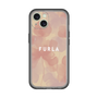 スリムプロテクションプレミアムケース［ FURLA - FLOWER VELATO-01 ］