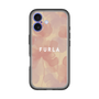 スリムプロテクションプレミアムケース［ FURLA - FLOWER VELATO-01 ］