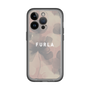 スリムプロテクションプレミアムケース［ FURLA - FLOWER VELATO-02 ］