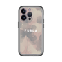 スリムプロテクションプレミアムケース［ FURLA - FLOWER VELATO-02 ］